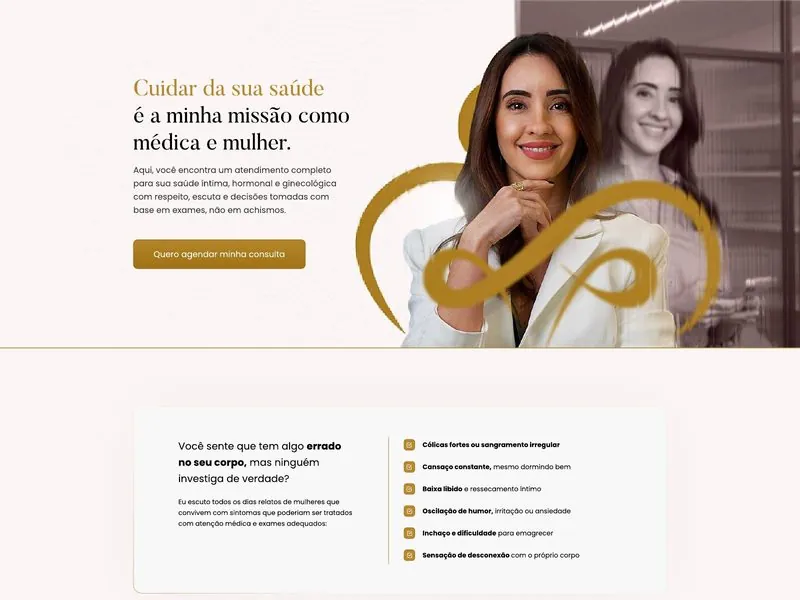 Site para médica com SEO - Dra. Ivana Pontes | FliperArtz